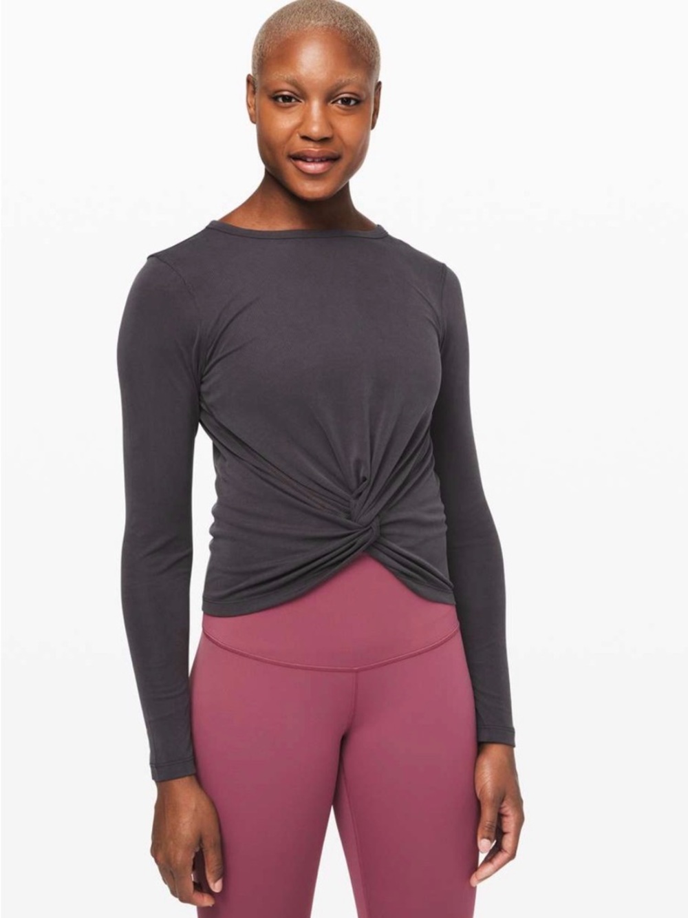 Lululemon Crescent Long Sleeve Cupro Rib